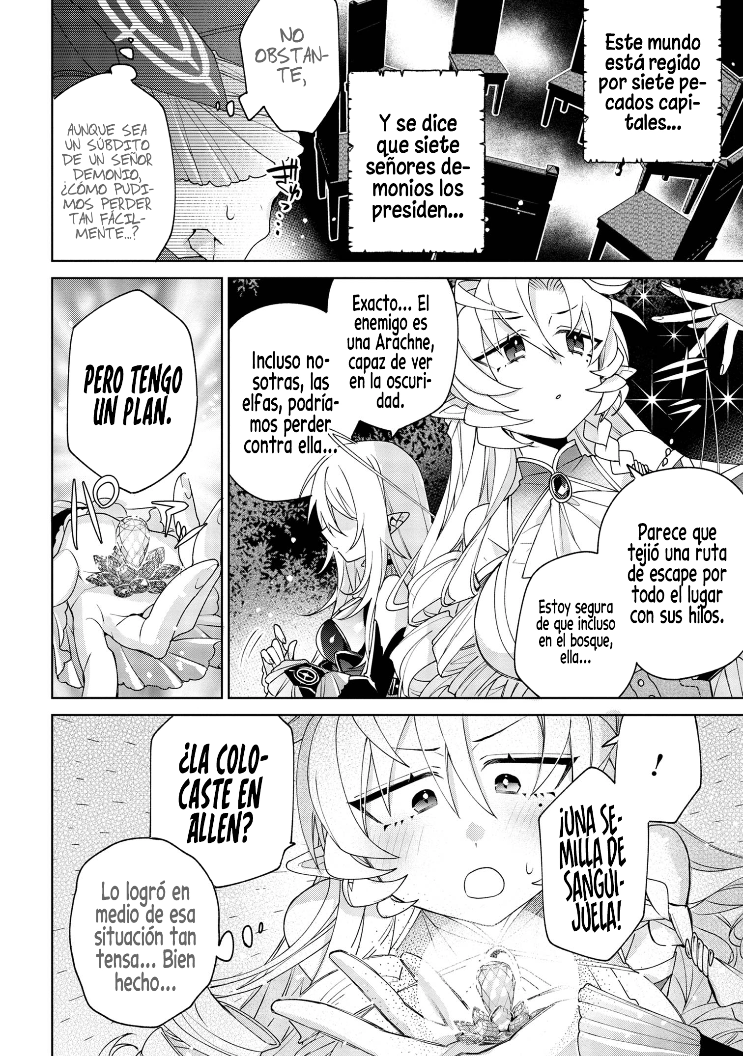 No puedo aprovecharme de mis esclavas por la talentosas que son Capitulo 9 página 26