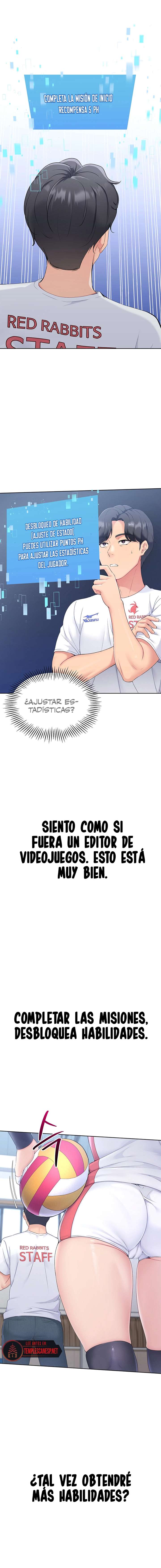 Configurado mi equipo de voleibol Capitulo 1 página 10