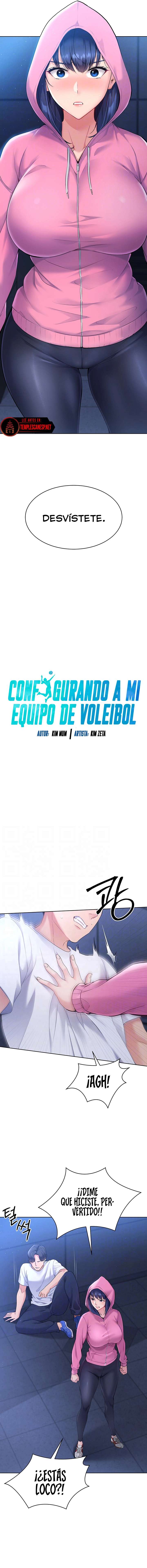 Configurado mi equipo de voleibol Capitulo 2 página 3