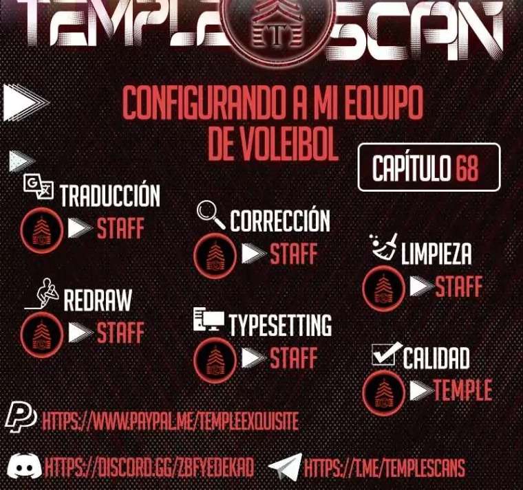 Configurado mi equipo de voleibol Capitulo 68 página 2
