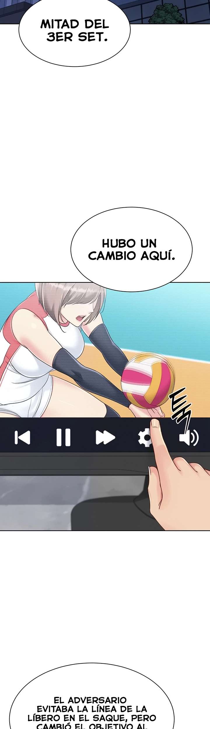 Configurado mi equipo de voleibol Capitulo 80 página 40