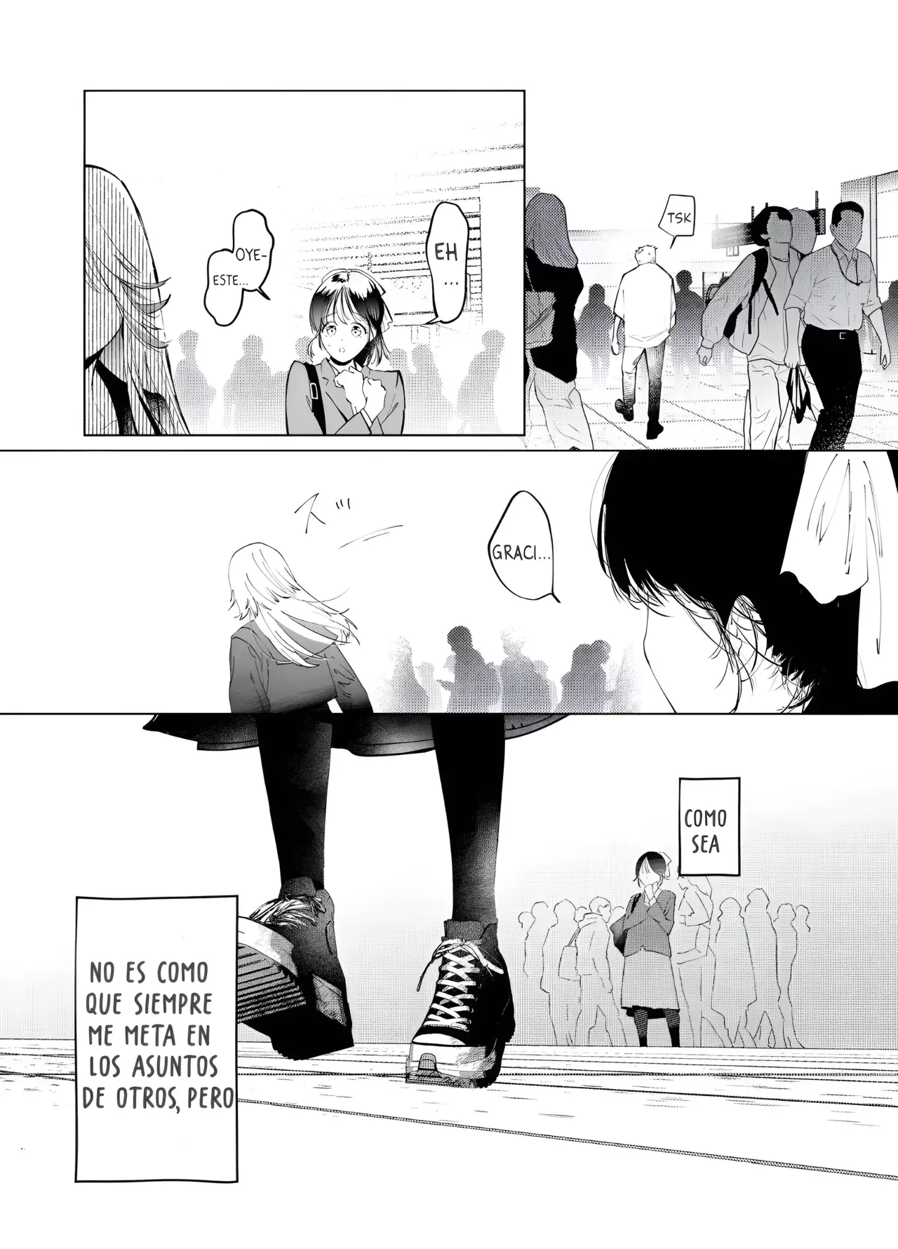 Chuuzai-san to Watashi Capitulo 1 página 10