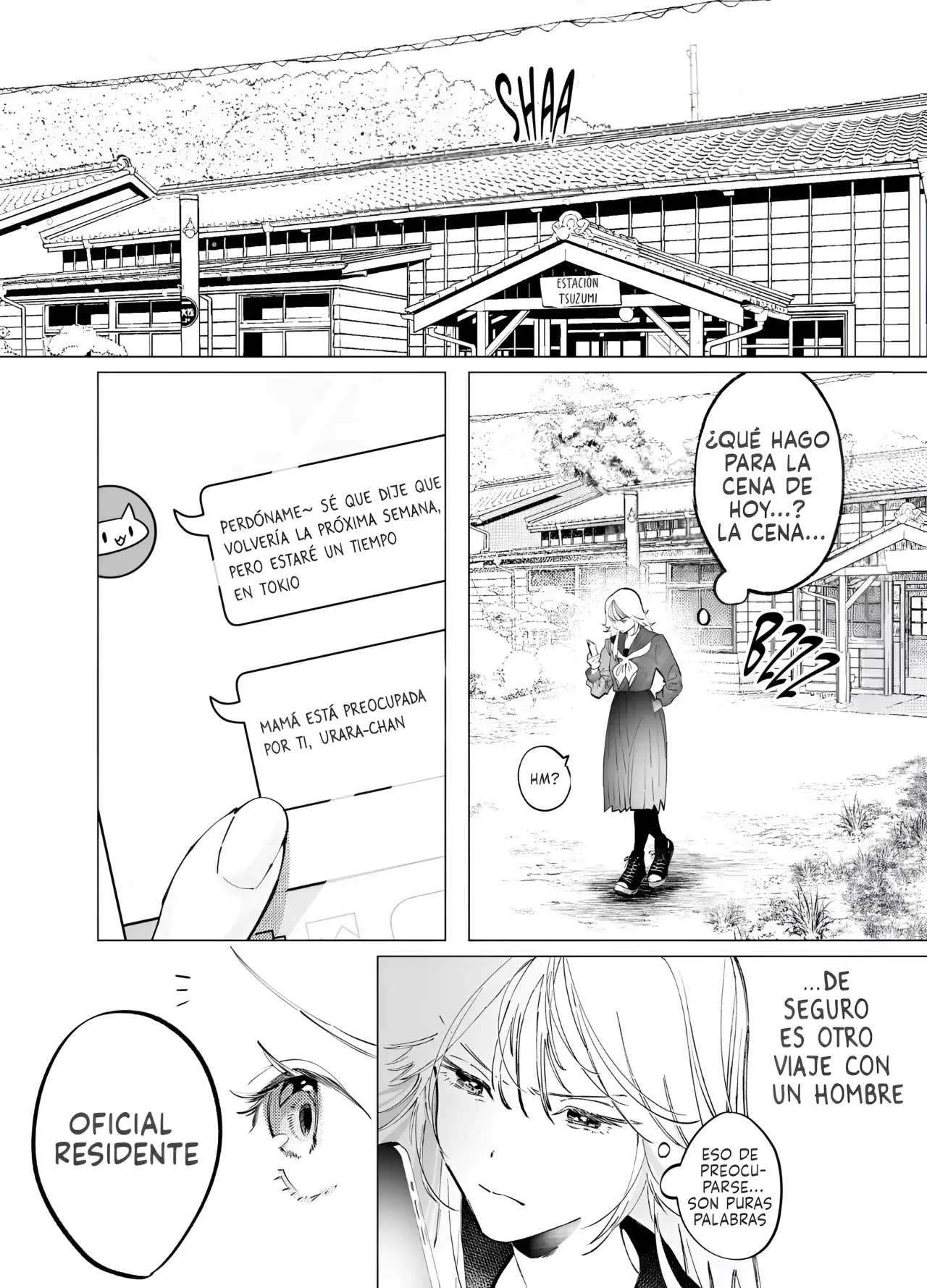Chuuzai-san to Watashi Capitulo 1 página 12