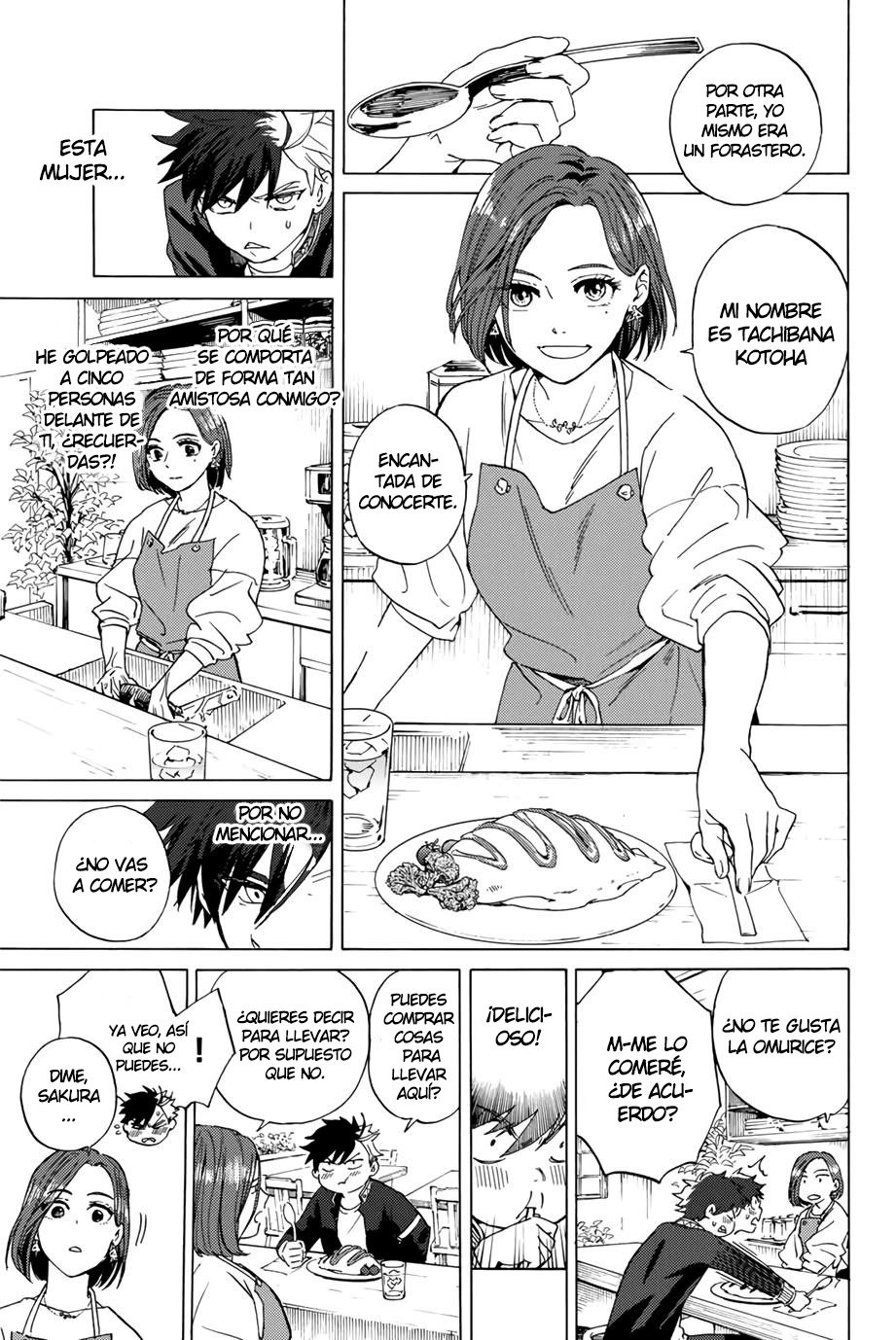 WIND BREAKER Capitulo 1: Sakura y Fuurin página 10