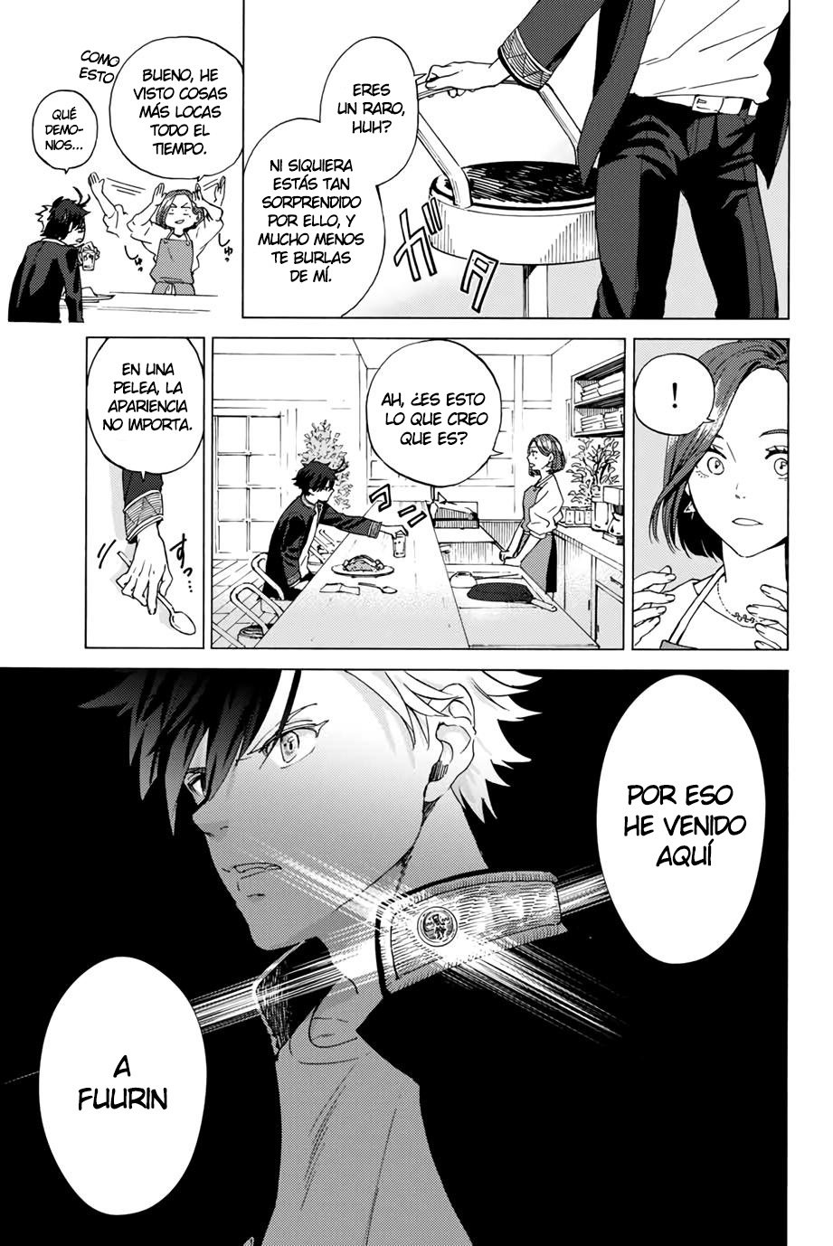 WIND BREAKER Capitulo 1: Sakura y Fuurin página 12