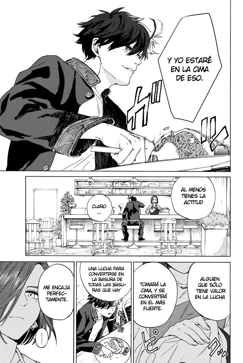 WIND BREAKER Capitulo 1: Sakura y Fuurin página 14