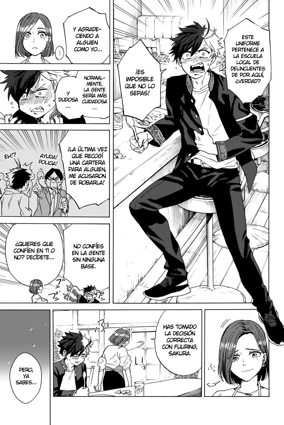 WIND BREAKER Capitulo 1: Sakura y Fuurin página 18