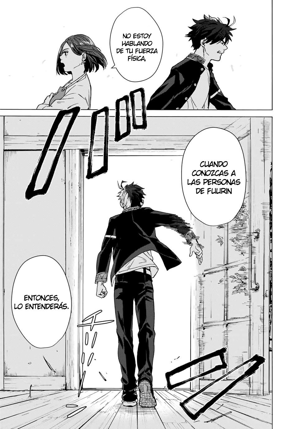 WIND BREAKER Capitulo 1: Sakura y Fuurin página 22