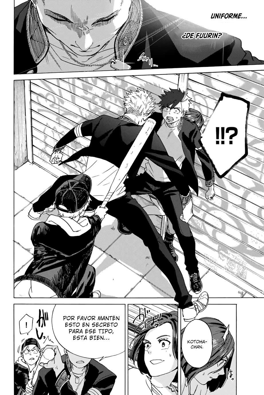 WIND BREAKER Capitulo 1: Sakura y Fuurin página 37