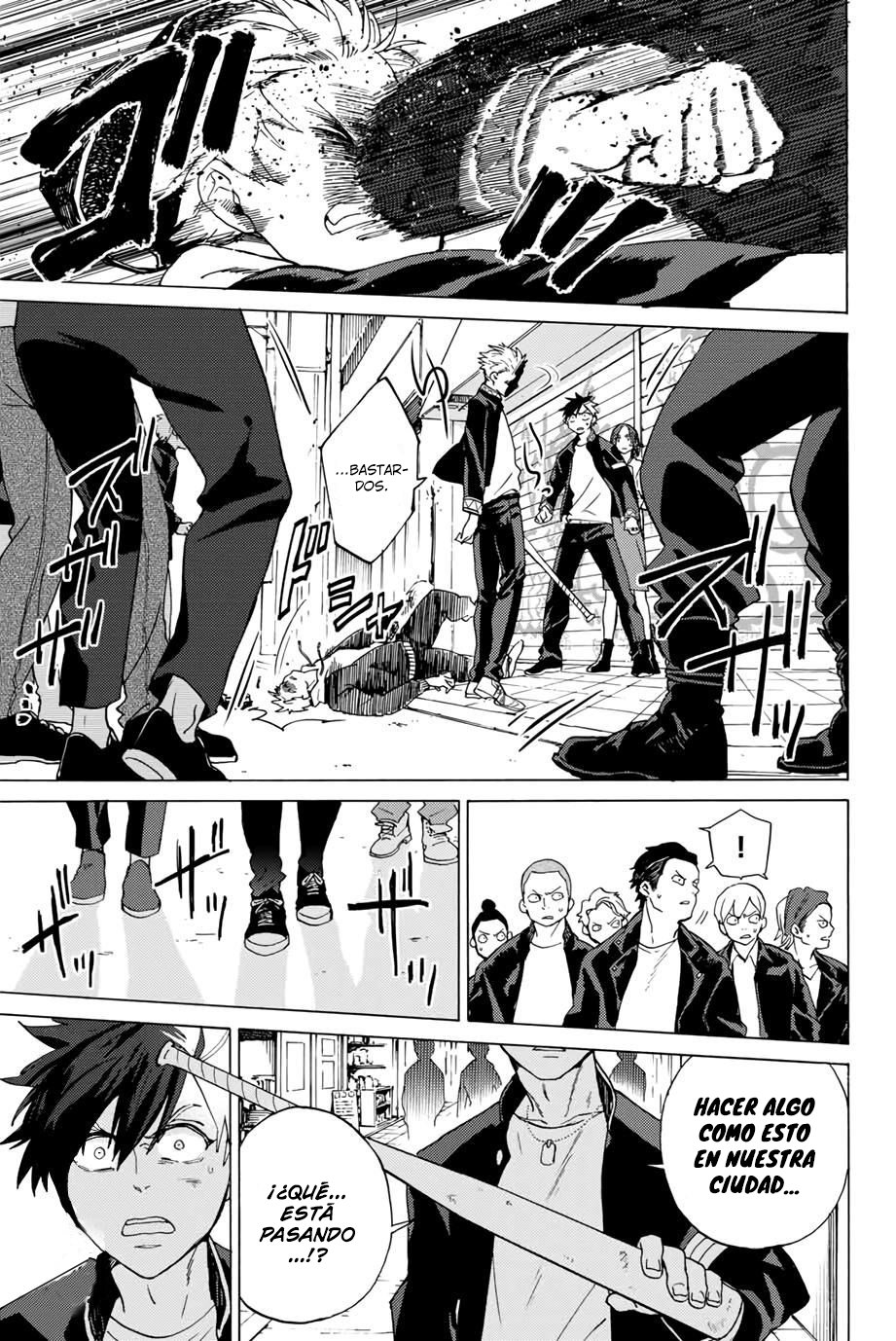 WIND BREAKER Capitulo 1: Sakura y Fuurin página 38