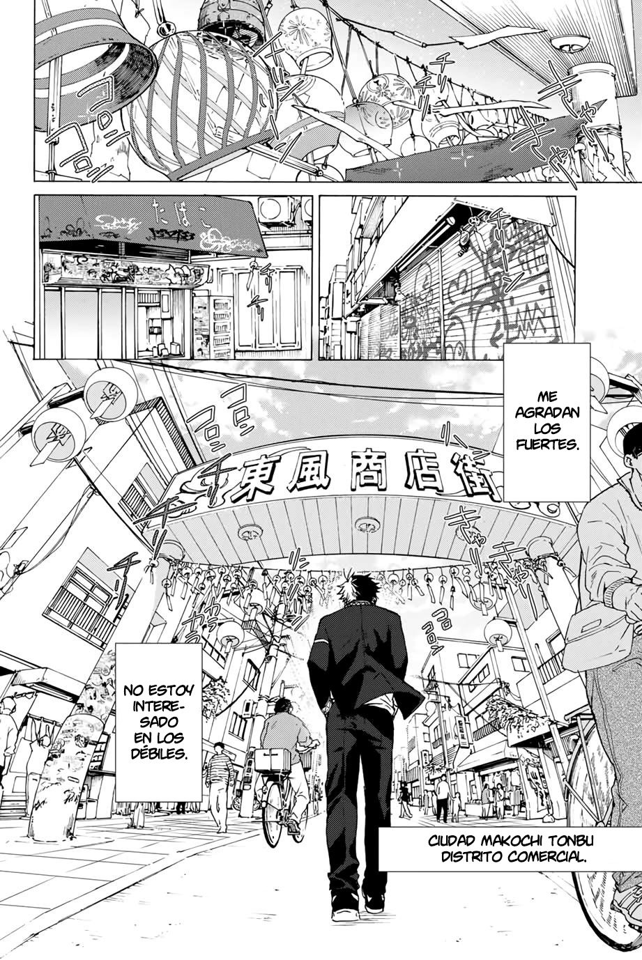 WIND BREAKER Capitulo 1: Sakura y Fuurin página 4