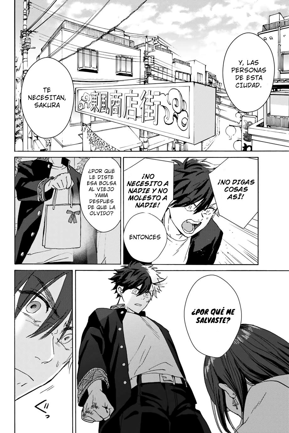 WIND BREAKER Capitulo 1: Sakura y Fuurin página 52