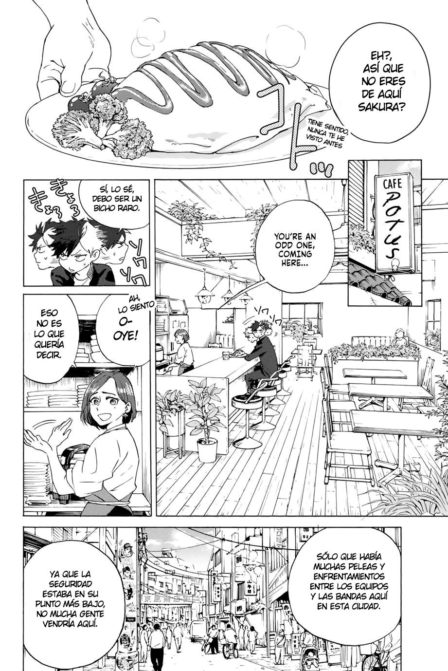 WIND BREAKER Capitulo 1: Sakura y Fuurin página 9