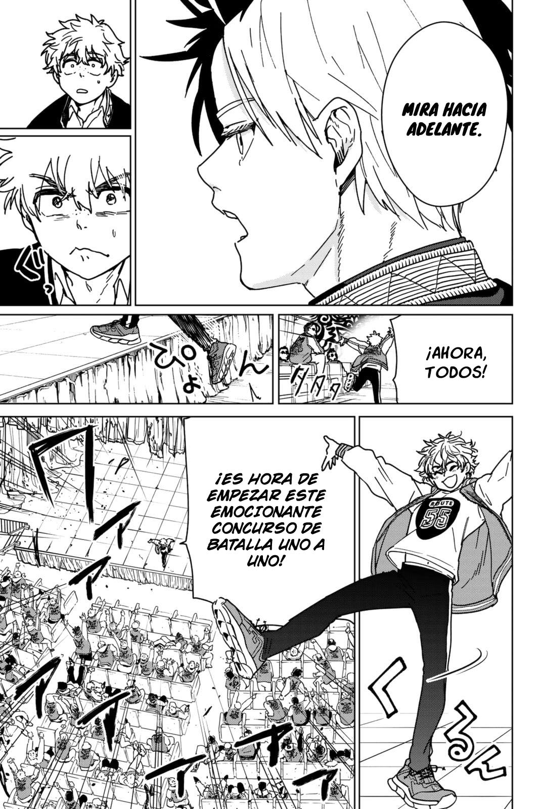 WIND BREAKER Capitulo 10: Sugishita Kyoutarou VS Arima Yukinari página 11
