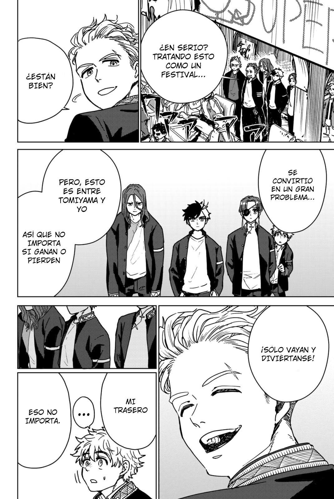 WIND BREAKER Capitulo 10: Sugishita Kyoutarou VS Arima Yukinari página 12