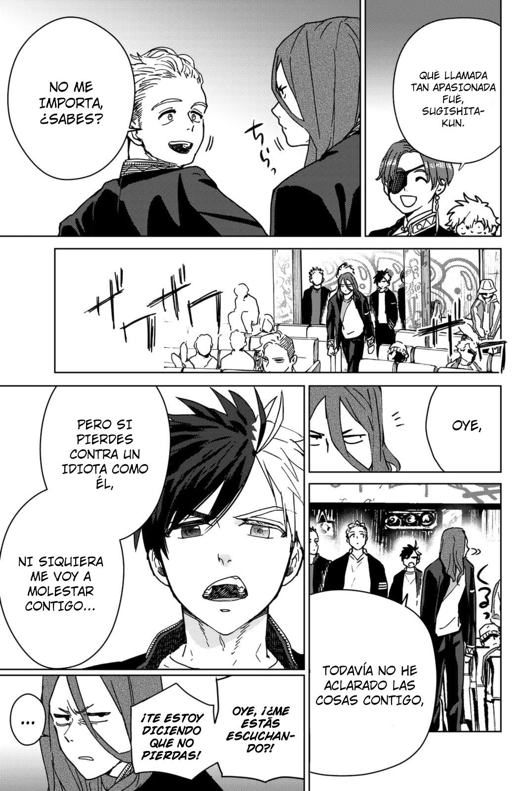 WIND BREAKER Capitulo 10: Sugishita Kyoutarou VS Arima Yukinari página 15