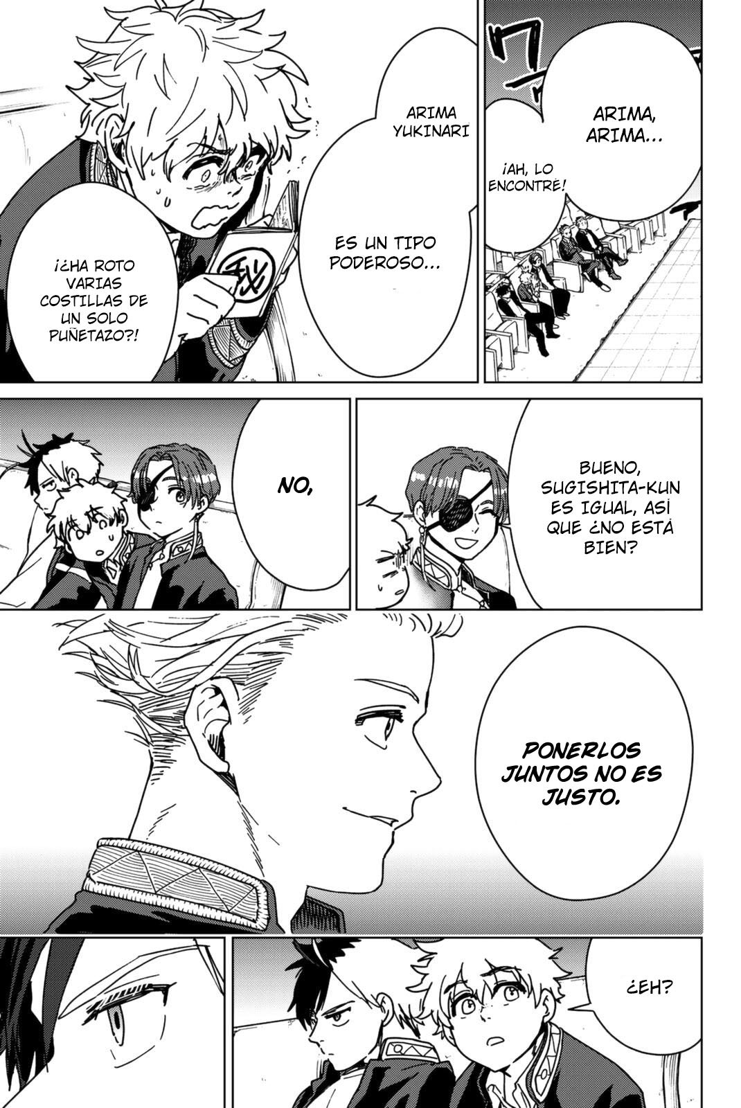 WIND BREAKER Capitulo 10: Sugishita Kyoutarou VS Arima Yukinari página 17