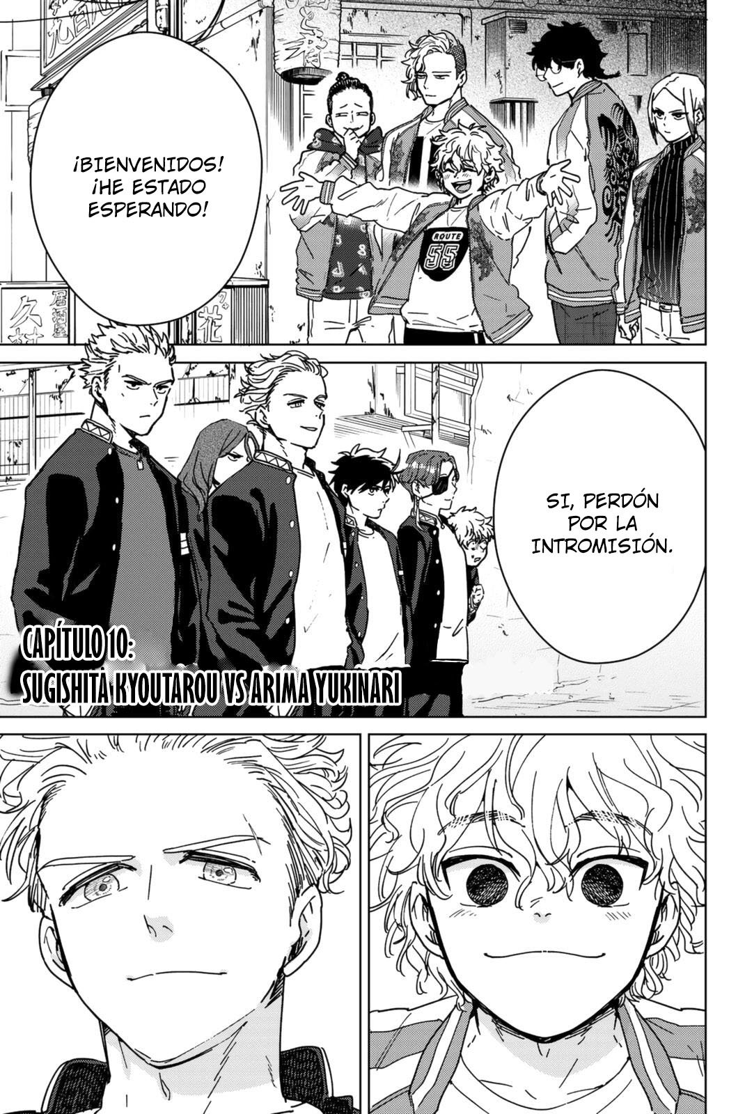 WIND BREAKER Capitulo 10: Sugishita Kyoutarou VS Arima Yukinari página 2