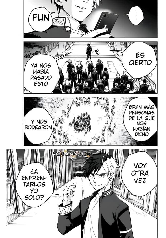 WIND BREAKER Capitulo 100: Los Grandes Fuegos de la Extinción - Arco de apertura página 12