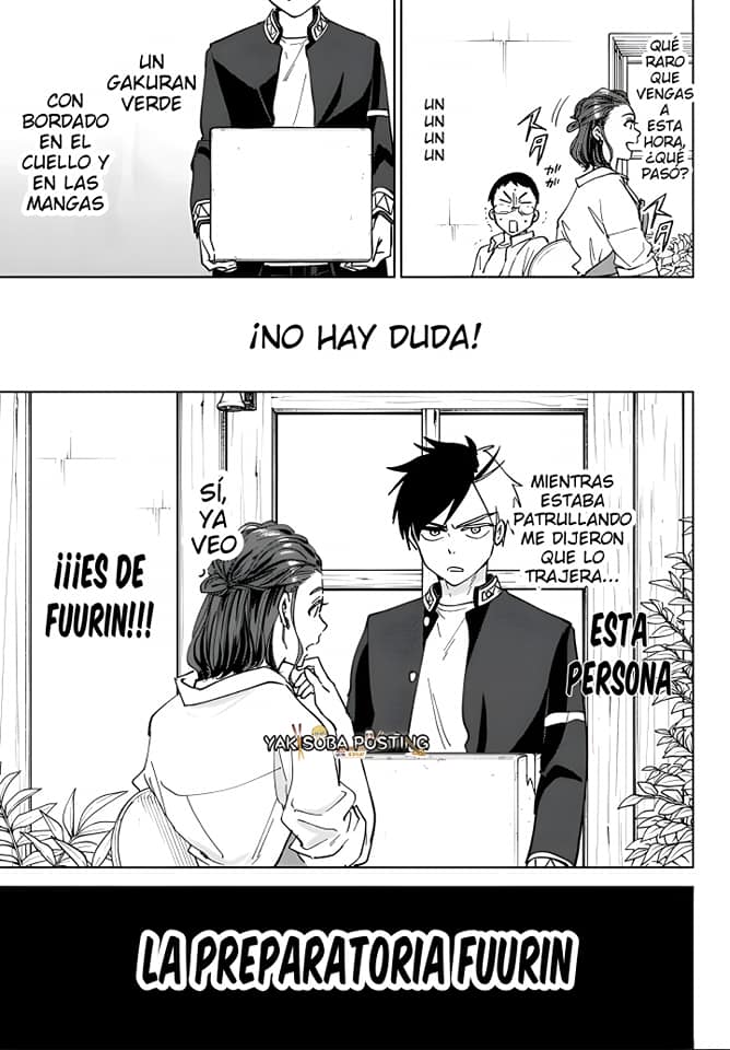WIND BREAKER Capitulo 101: Trabajo en equipo página 9