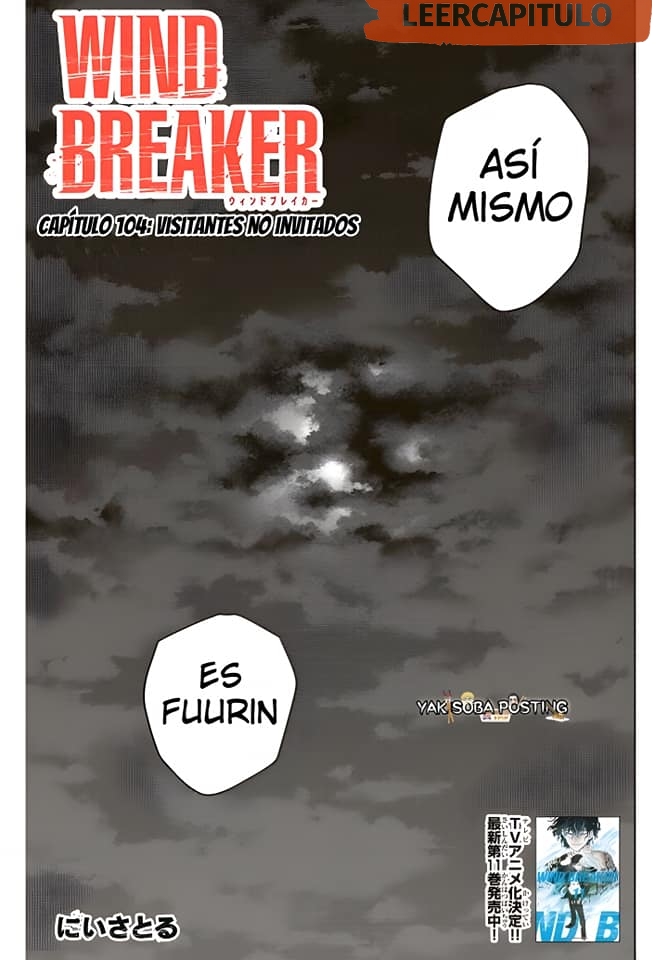 WIND BREAKER Capitulo 104: Visitantes no Invitados página 3