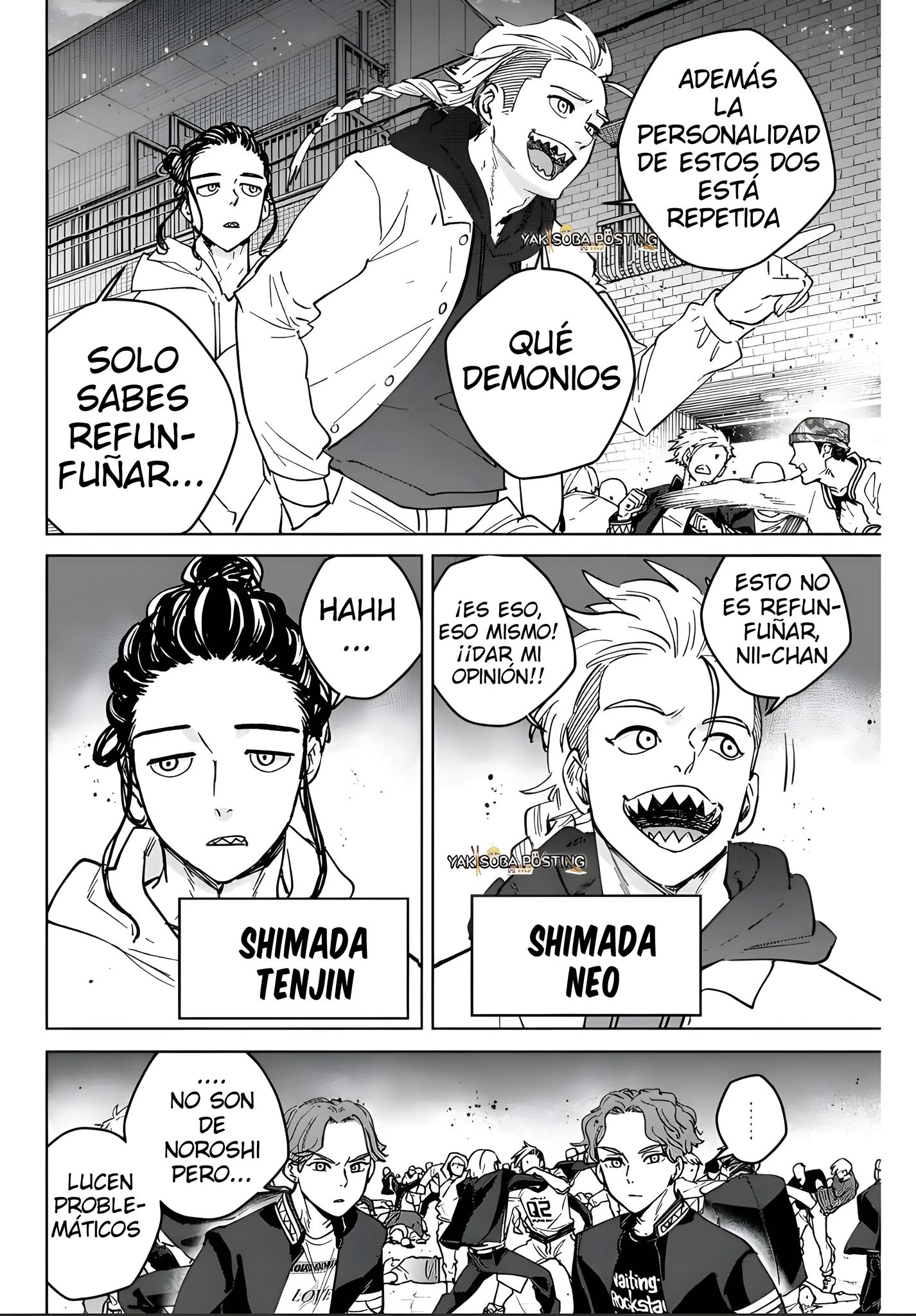 WIND BREAKER Capitulo 106: Reunión de Hombres Feroces página 10