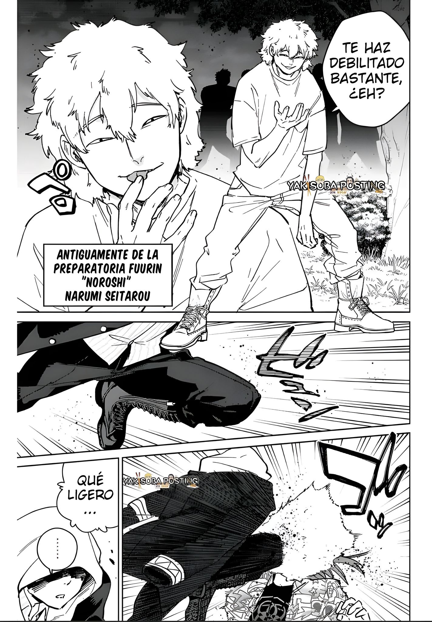 WIND BREAKER Capitulo 106: Reunión de Hombres Feroces página 3
