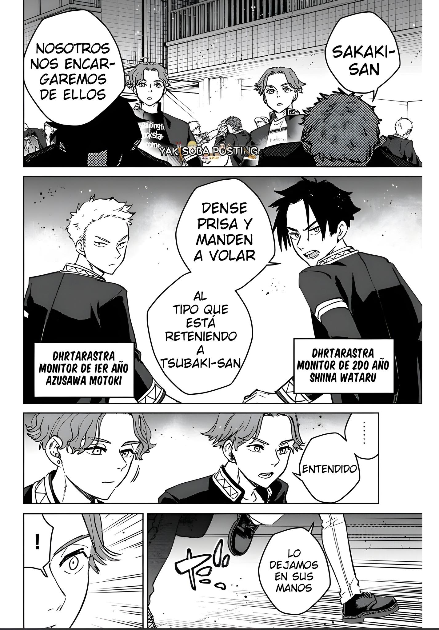 WIND BREAKER Capitulo 106: Reunión de Hombres Feroces página 8