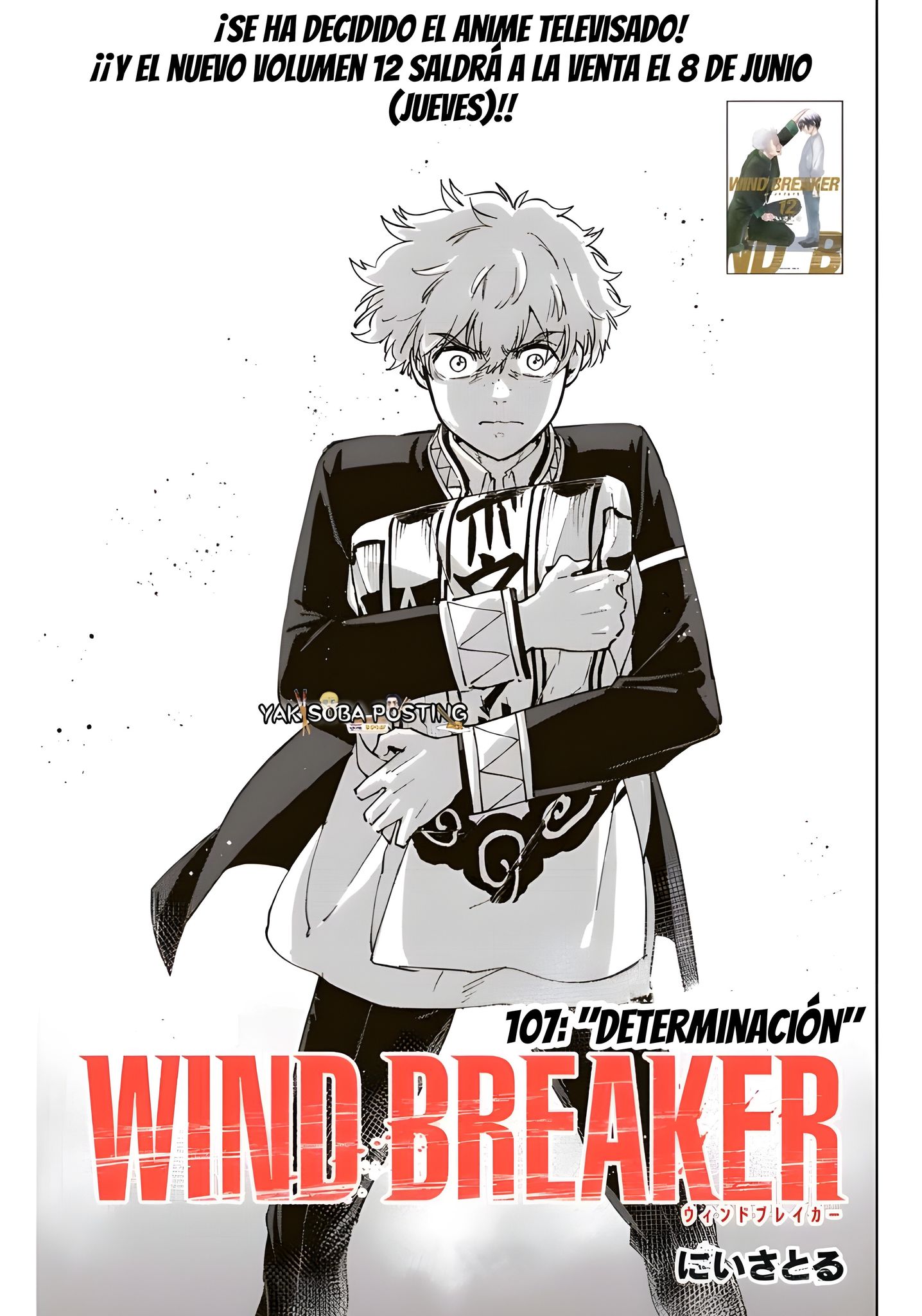 WIND BREAKER Capitulo 107: Determinación página 3