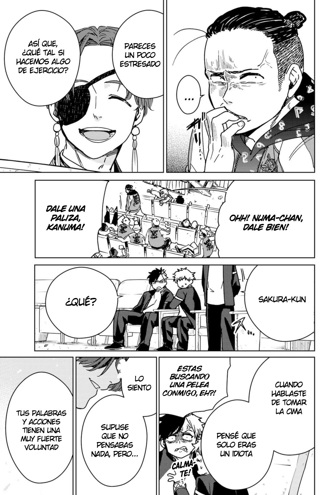 WIND BREAKER Capitulo 11: Sujeto amable página 14