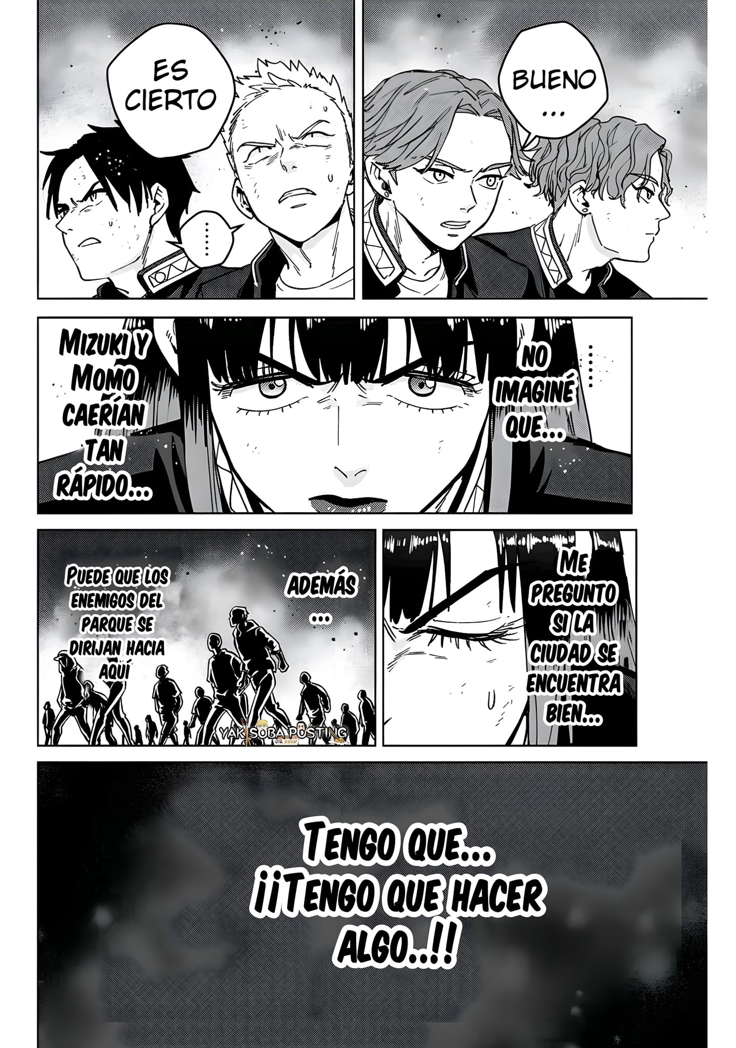WIND BREAKER Capitulo 114: Entre la vida y la muerte página 8