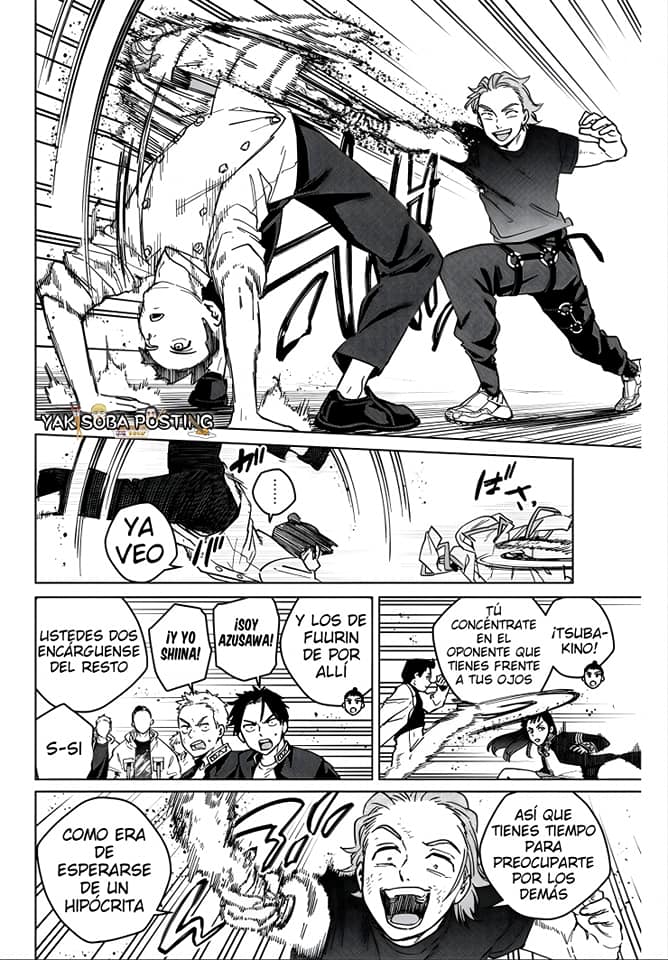 WIND BREAKER Capitulo 118: Sentido del Valor página 8