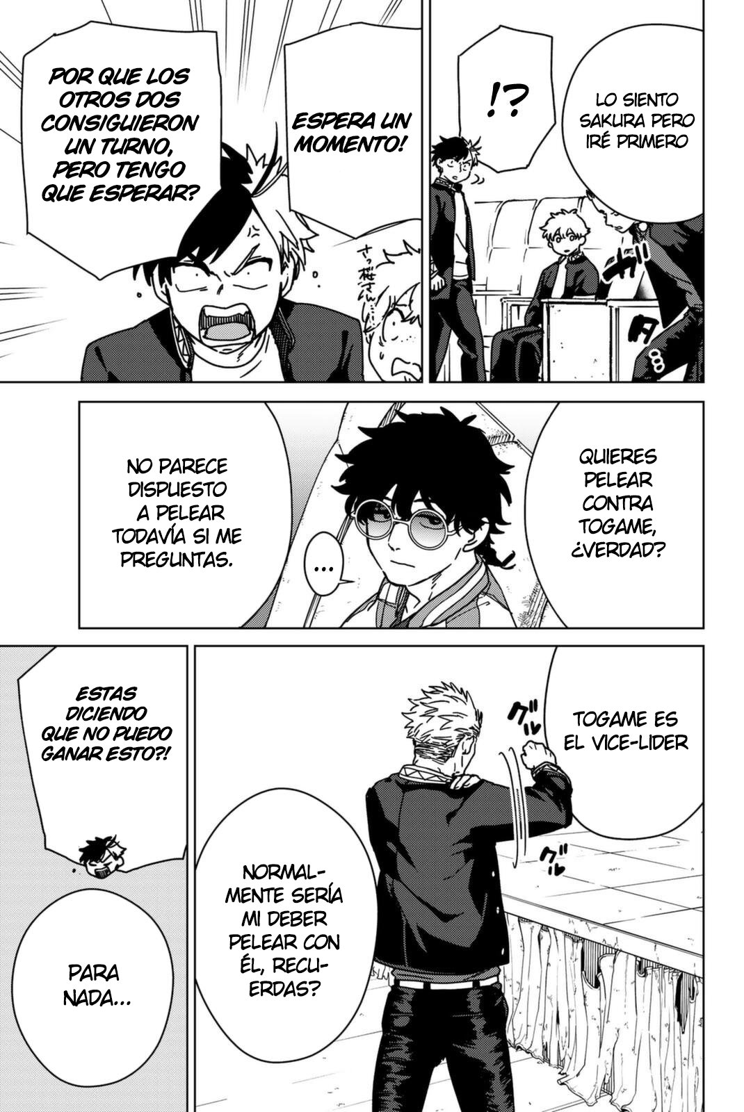 WIND BREAKER Capitulo 13: Hetu y Pratyaya (Causa y efecto) página 10