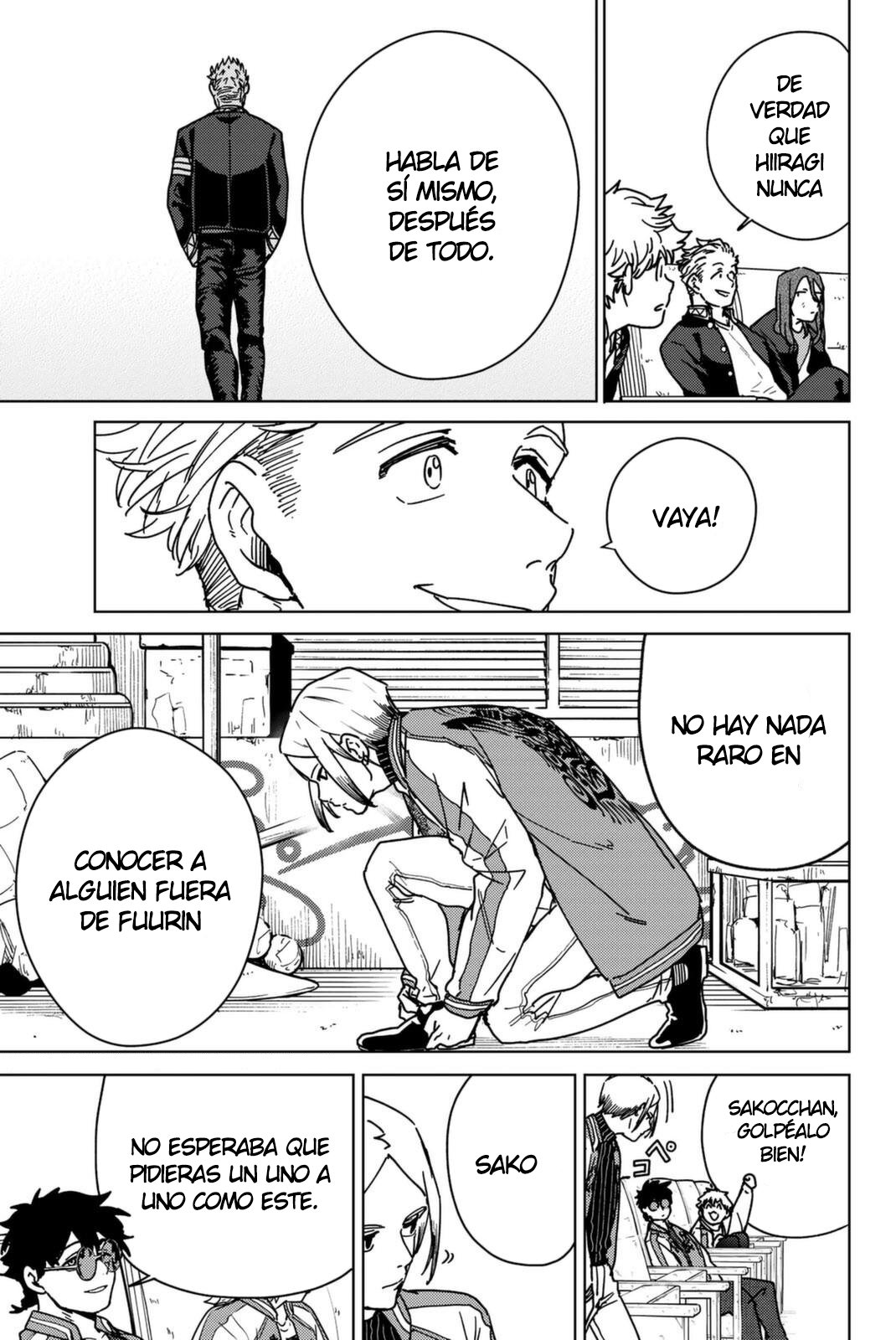 WIND BREAKER Capitulo 13: Hetu y Pratyaya (Causa y efecto) página 12