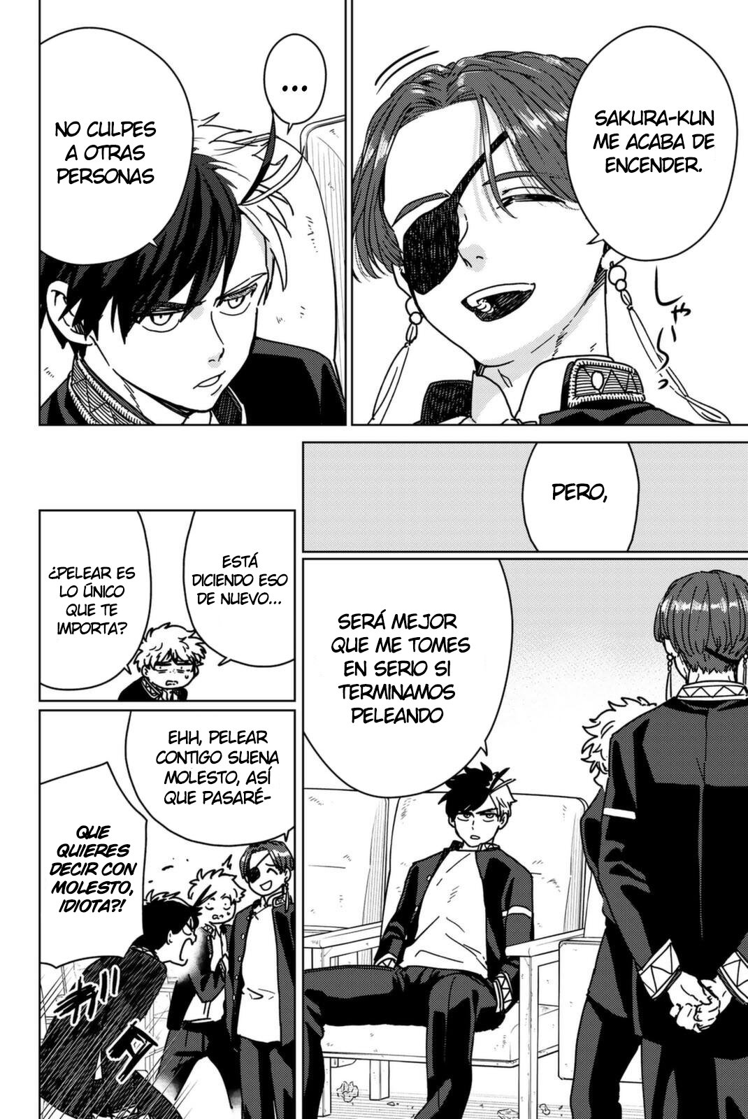 WIND BREAKER Capitulo 13: Hetu y Pratyaya (Causa y efecto) página 5
