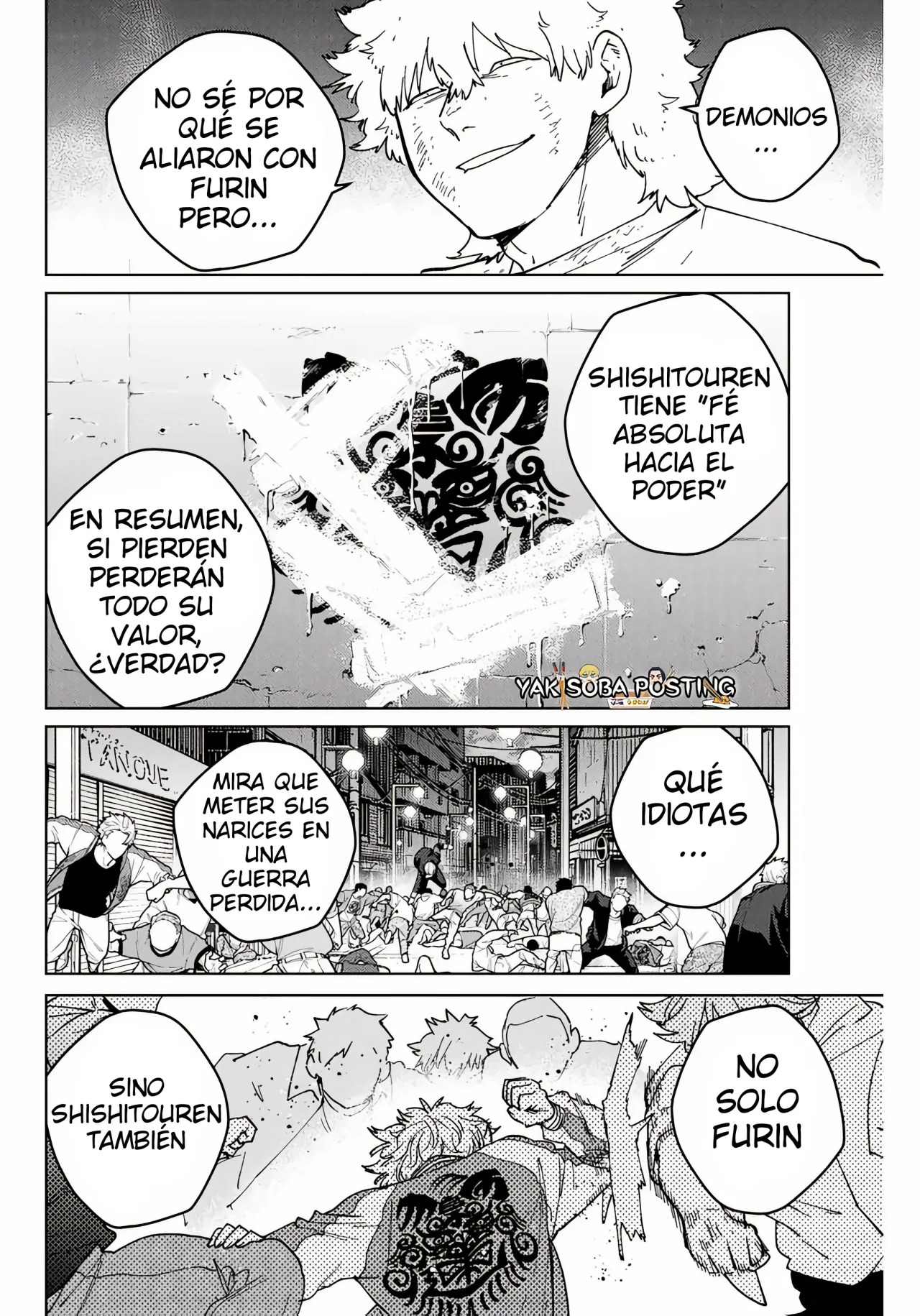 WIND BREAKER Capitulo 135: El golpe del León página 12