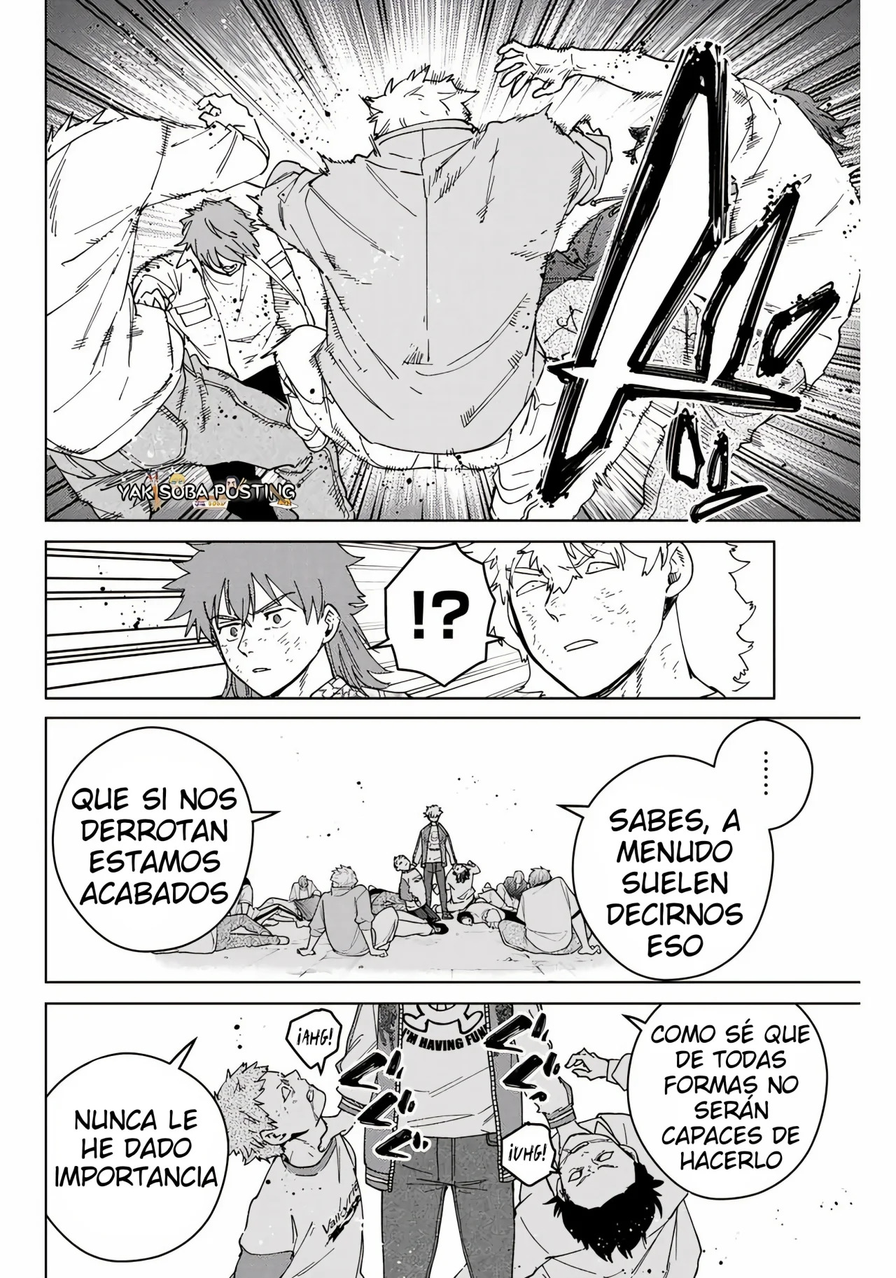 WIND BREAKER Capitulo 135: El golpe del León página 14