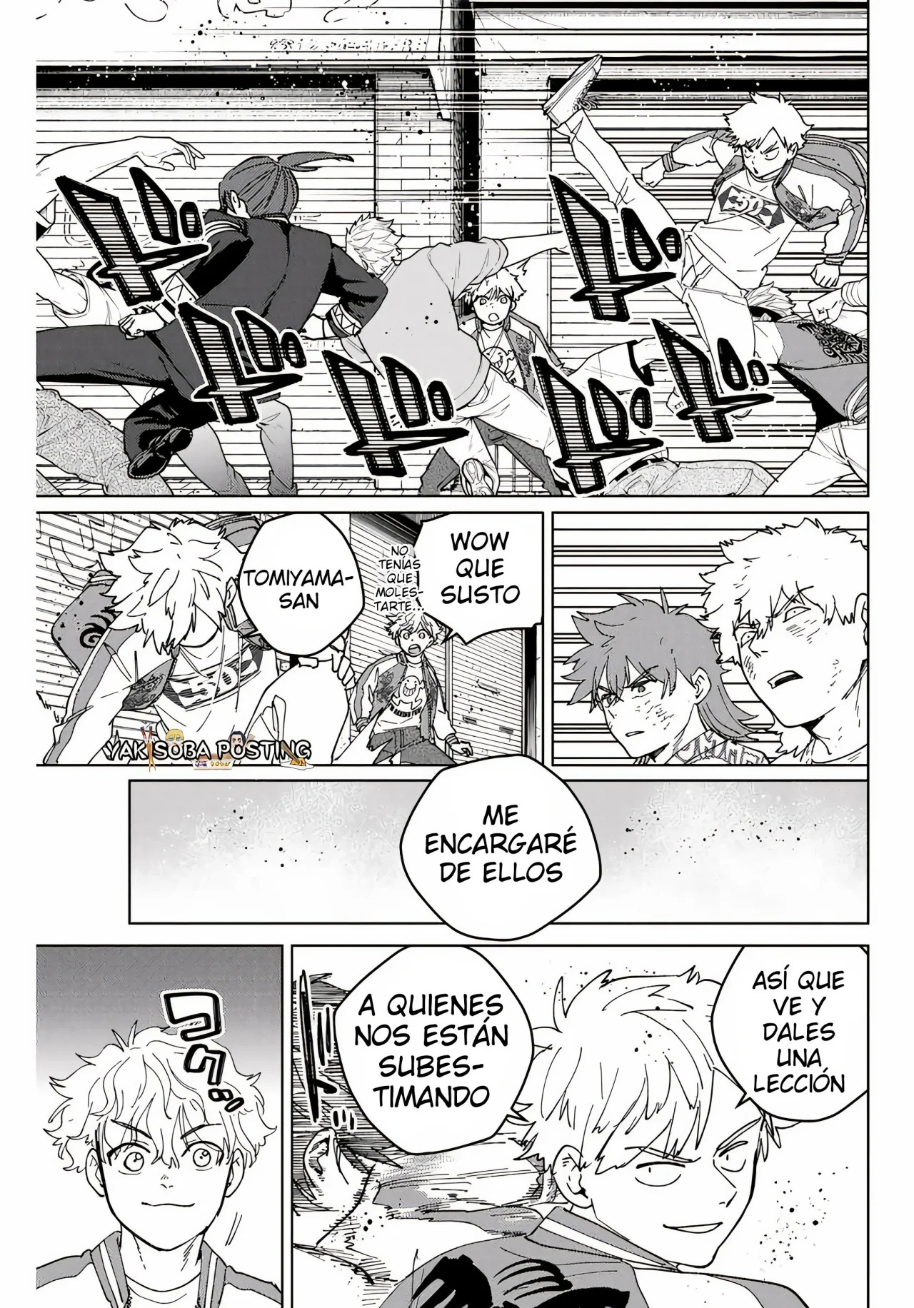 WIND BREAKER Capitulo 135: El golpe del León página 17