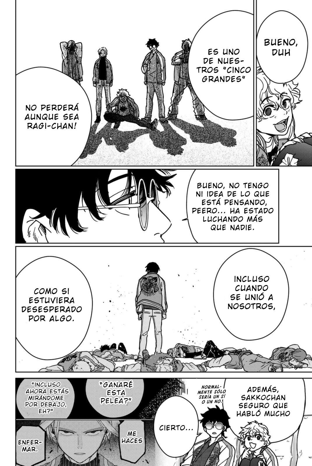 WIND BREAKER Capitulo 14: Dios de la Guerra página 5