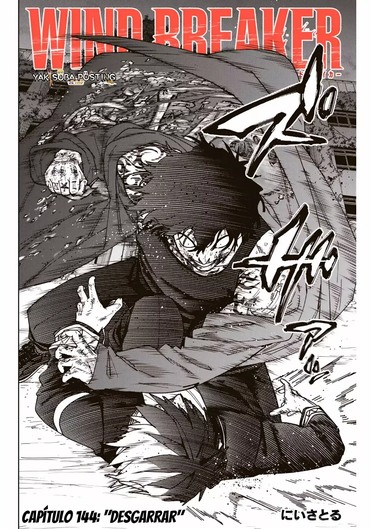 WIND BREAKER Capitulo 144: Desgarrar página 4