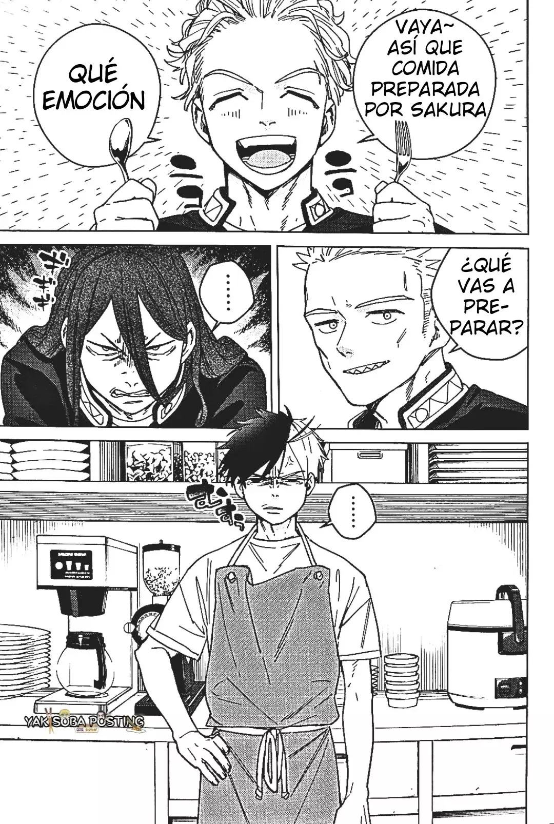 WIND BREAKER Capitulo 146.5: Especial "El reto del Omurice de Sakura" página 7