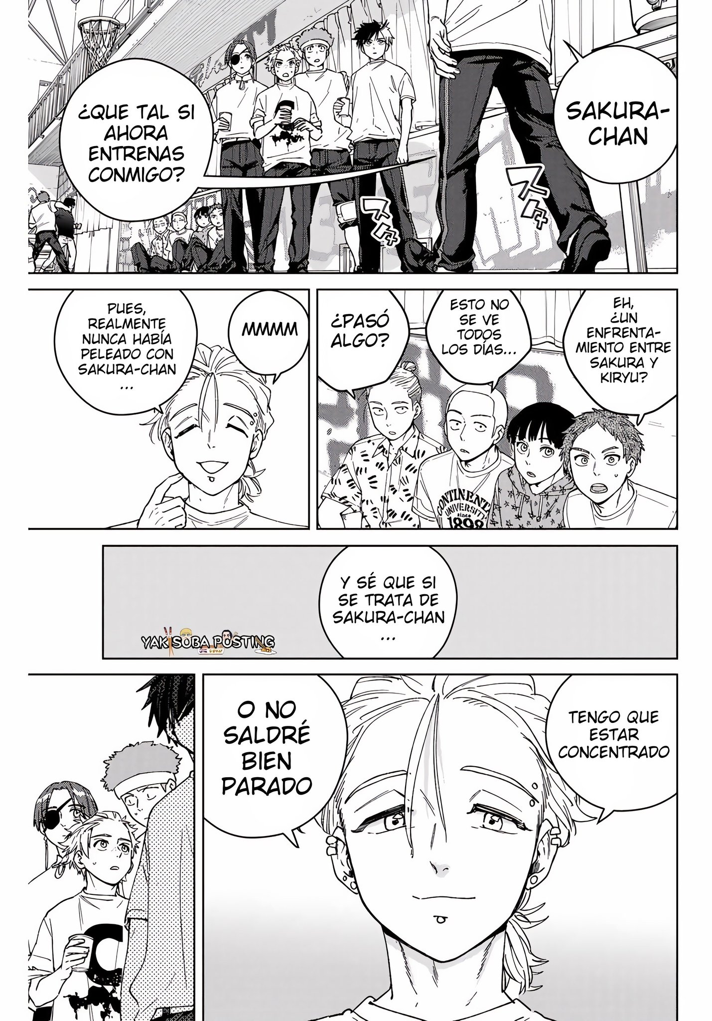 WIND BREAKER Capitulo 174 página 3