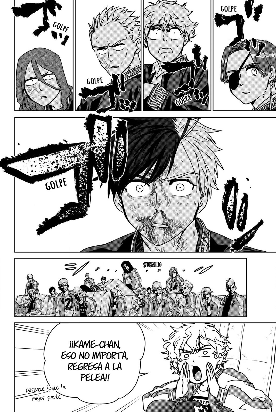 WIND BREAKER Capitulo 18: Desastre página 16
