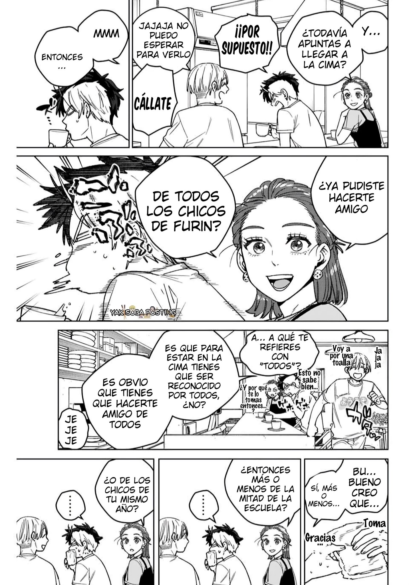 WIND BREAKER Capitulo 187 página 17