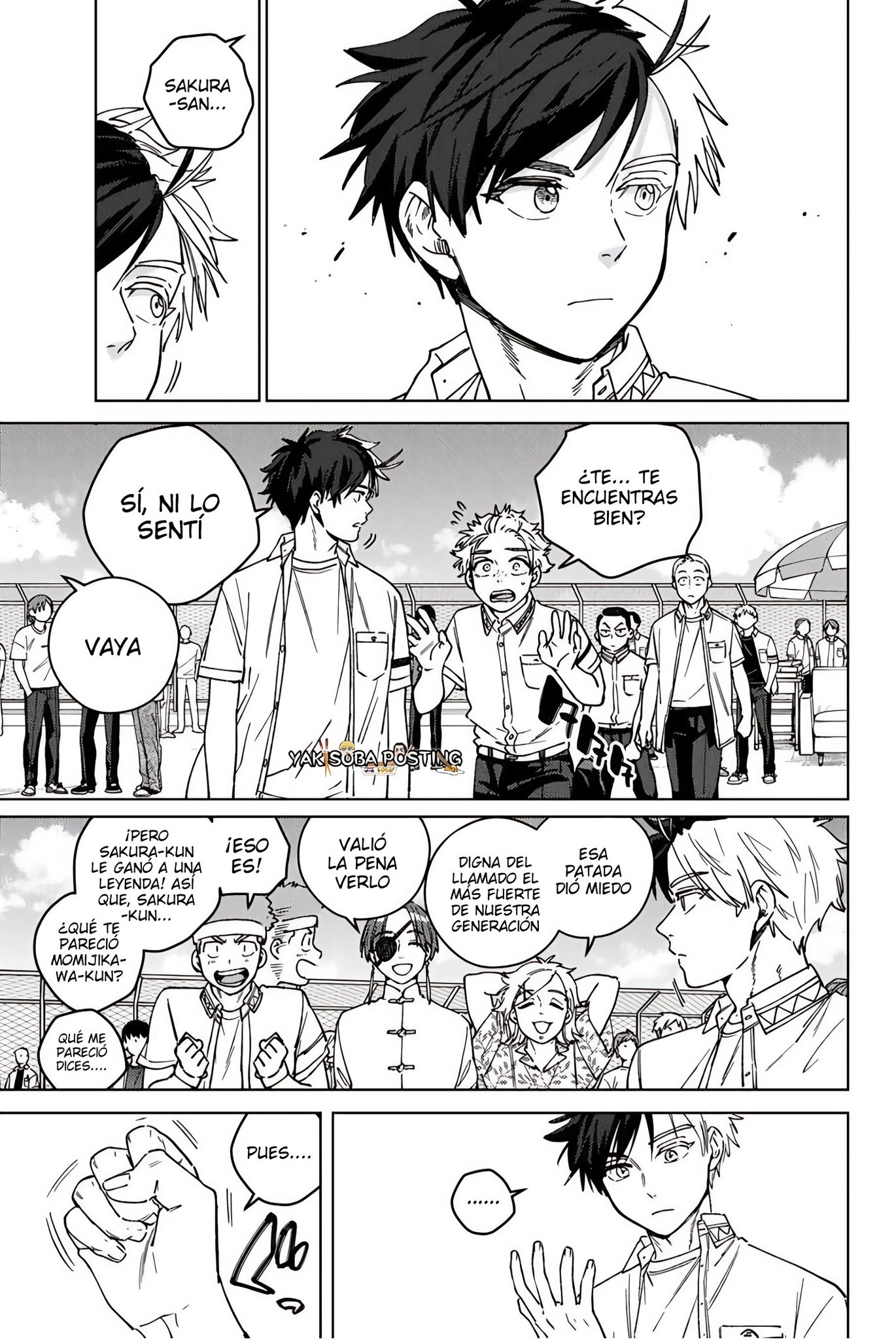 WIND BREAKER Capitulo 191 página 3