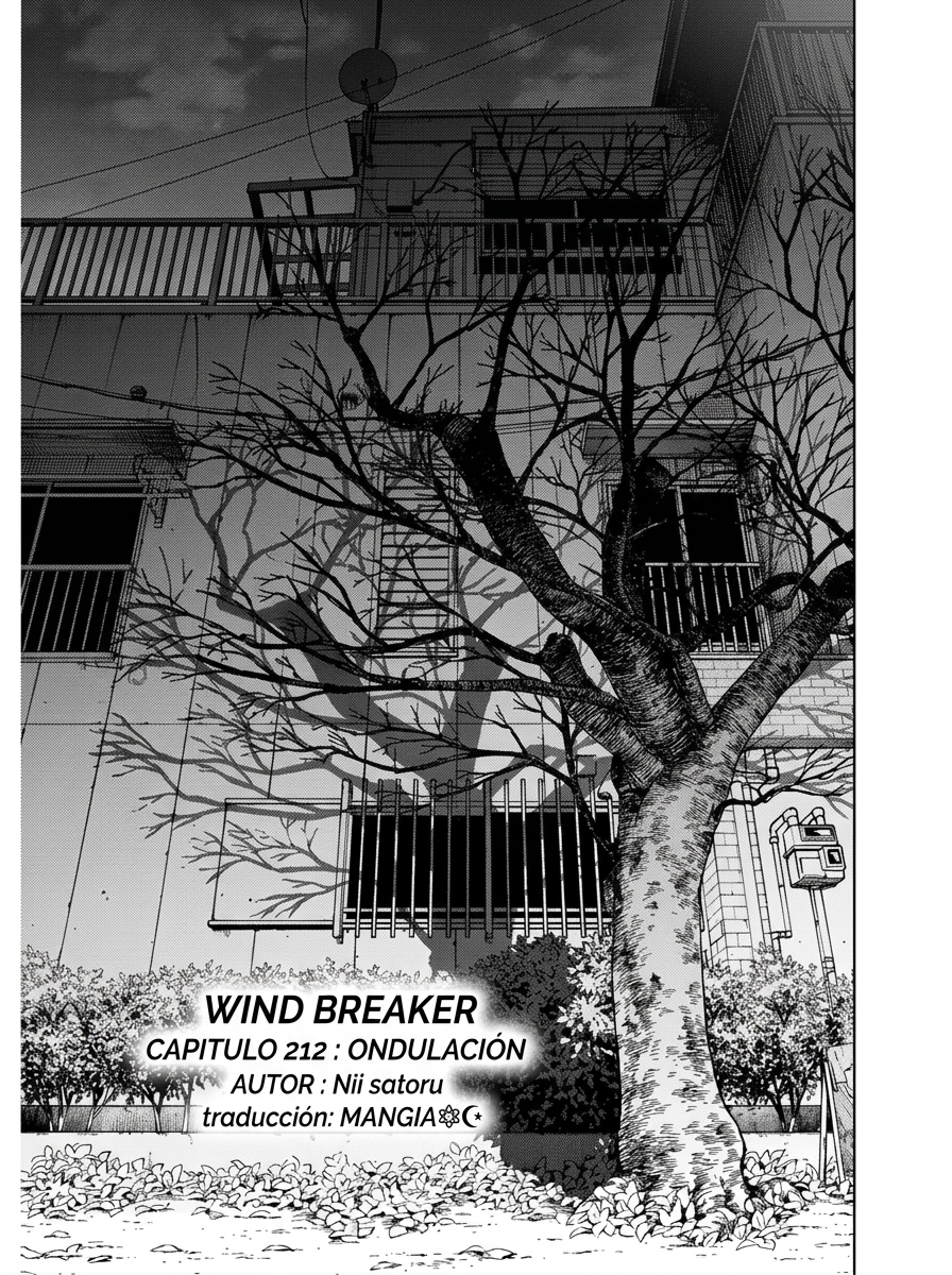 WIND BREAKER Capitulo 212 página 3