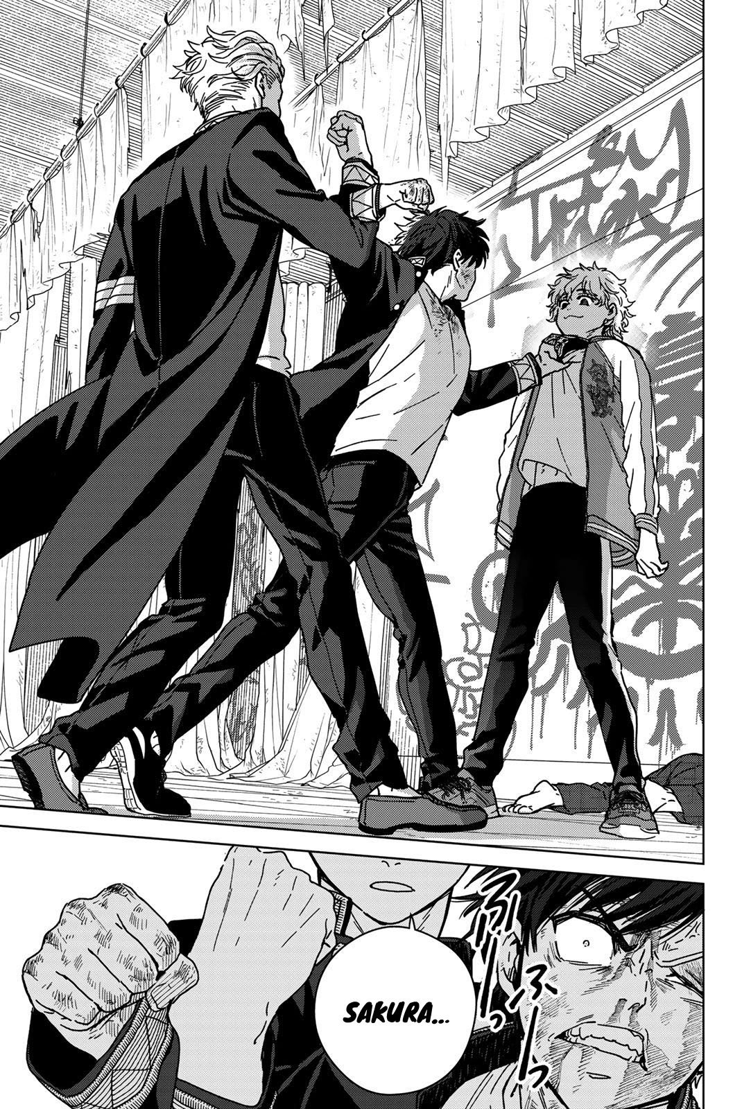 WIND BREAKER Capitulo 22: Cargaré con tu voluntad página 12