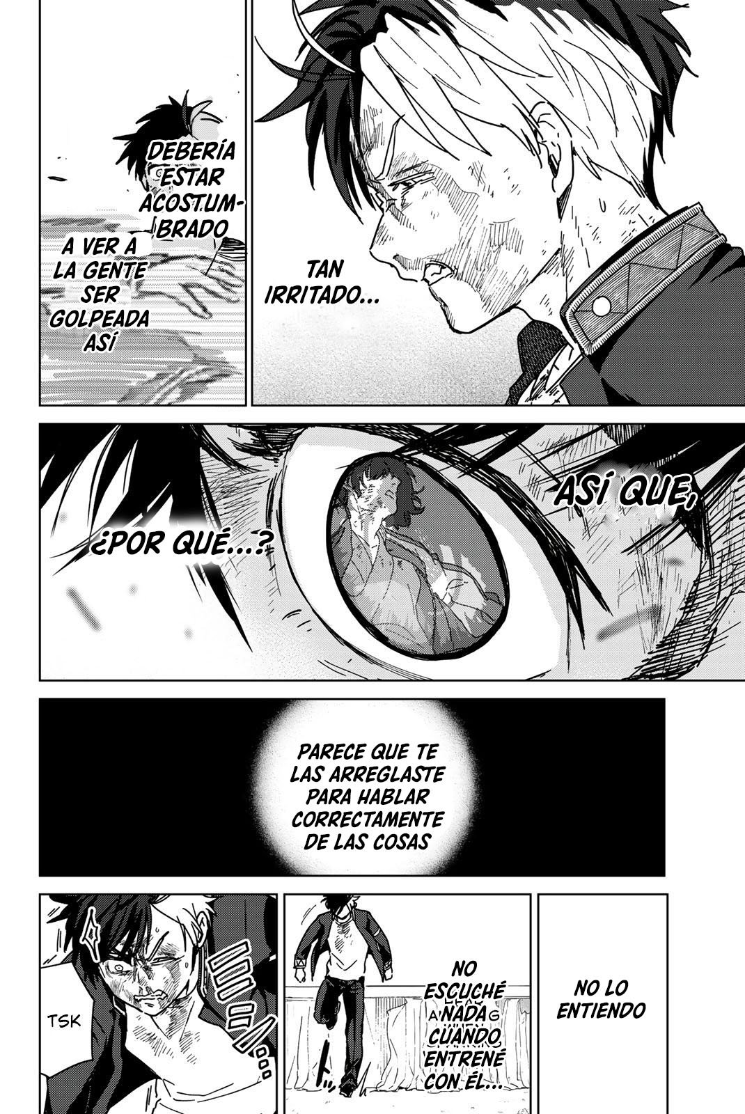 WIND BREAKER Capitulo 22: Cargaré con tu voluntad página 17