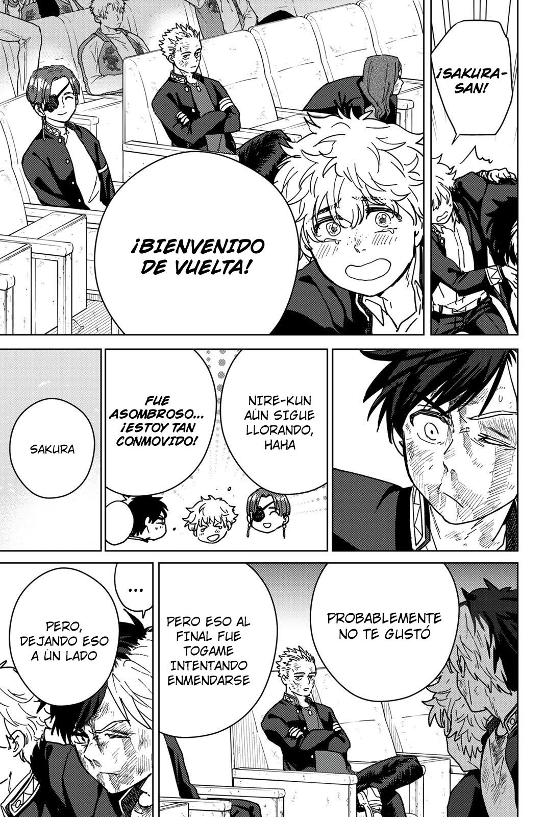 WIND BREAKER Capitulo 22: Cargaré con tu voluntad página 18