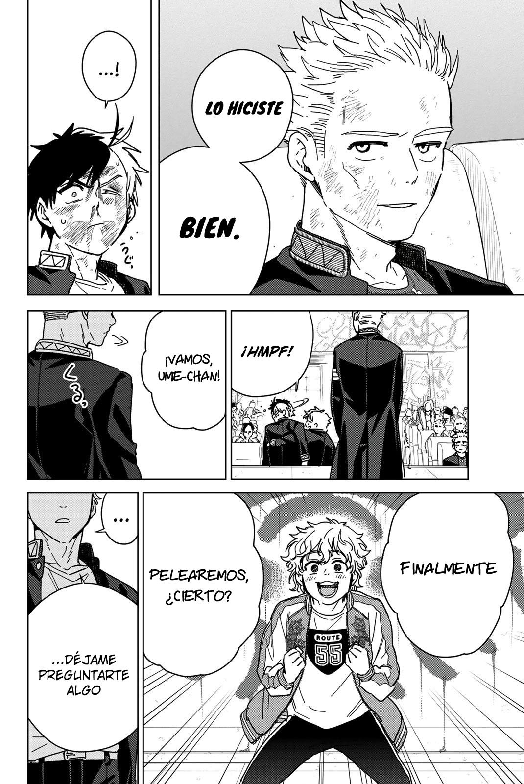 WIND BREAKER Capitulo 22: Cargaré con tu voluntad página 19